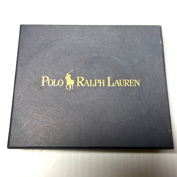 Polo by Ralph Lauren Black Leather Card Holder - Picture 2 of 10